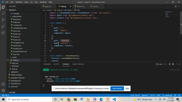 VUE JS COURSE-ROUTER смотреть онлайн