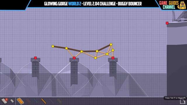 Poly Bridge 2 Level 2-04 Buggy Bouncer Challenge Solution смотреть онлайн