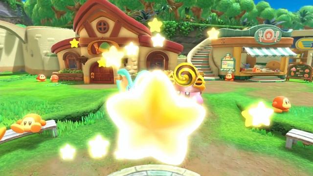 Кирби и Забытая Земля - первое впечатление (Kirby And The Forgotten Land)