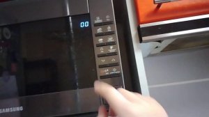 Как установить время на микроволновой печи.