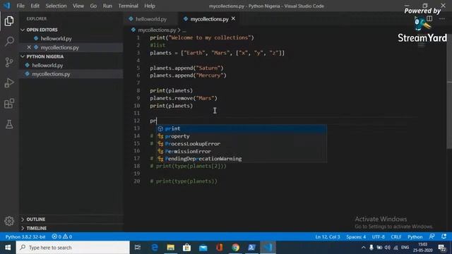 Python Fundamentals DAY 2 - TYP Nigeria смотреть онлайн