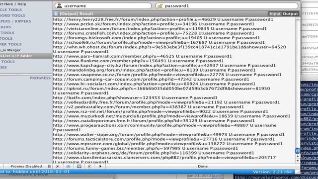 Xrumer User/Password Adder - Make Linkslist to post смотреть онлайн