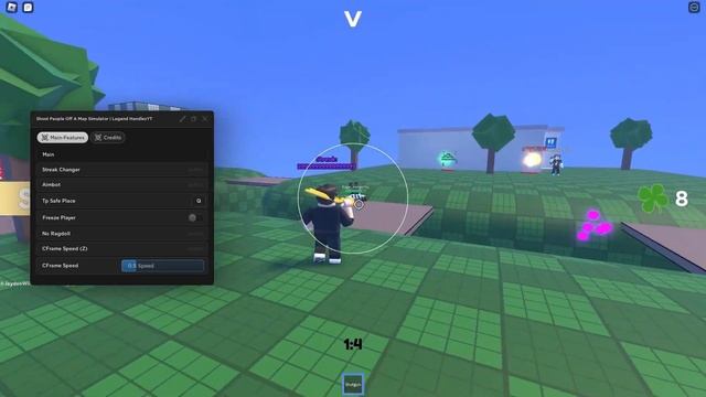 Shoot People Off A Map Simulator Script GUI Hack (AUTOFARM, AIMBOT, AND MORE) *PASTEBIN* смотреть онлайн