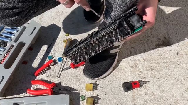 Задний блок SAM на W211, САМостоятельная разборка и сборка. смотреть онлайн