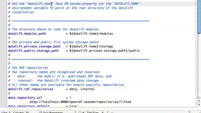 Datalift - Screencast de l'installation смотреть онлайн