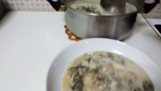 # Нежный Суп Фрикасе