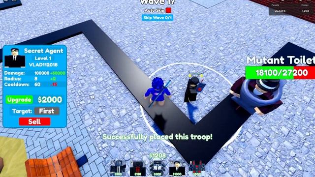 Toilet Tower Defense НО!? Я играю ТОЛЬКО ЛЕГЕНДАРНЫМИ ЮНИТАМИ! Туалет Товер Дефенс / РОБЛОКС смотреть онлайн