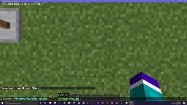Hot to get Armor Stands with Arms! (Minecraft Java Tutorial) смотреть онлайн