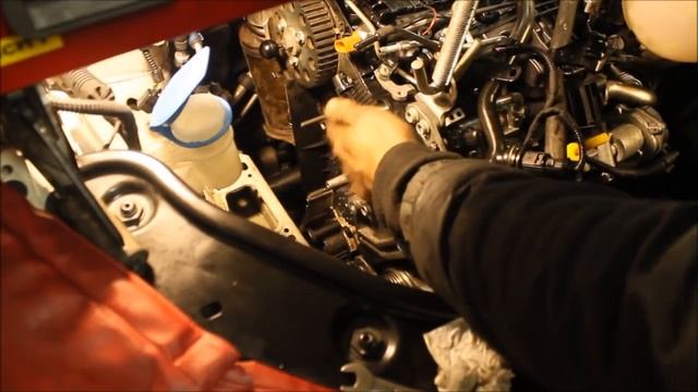 Замена ремня ГРМ WV CADDY 2.0(CAYX) смотреть онлайн