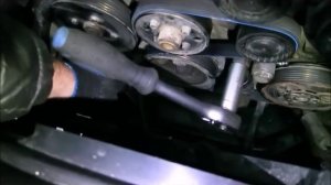 S.Y. Kyron Т.О. 10К Ремень генератора и его натяжитель