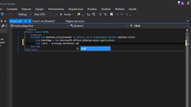 01. Excel + vb.net | Primeros pasos con Microsoft.Office.Interop.Excel смотреть онлайн