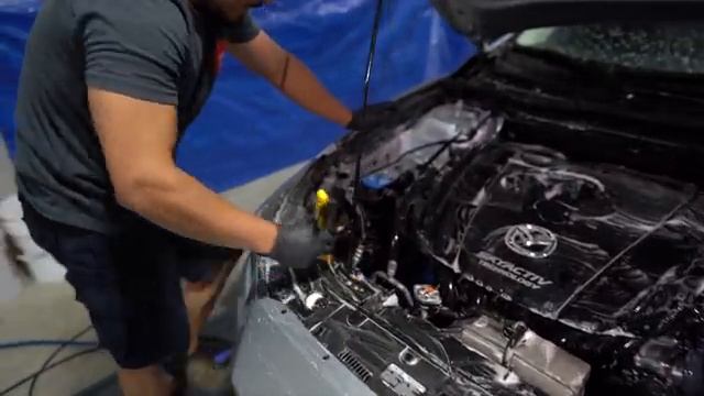 HOW TO CLEAN ENGINE BAY (Easy and Simple) смотреть онлайн