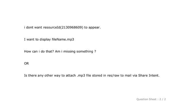 Android : Get URI of .mp3 file stored in res/raw folder in android смотреть онлайн
