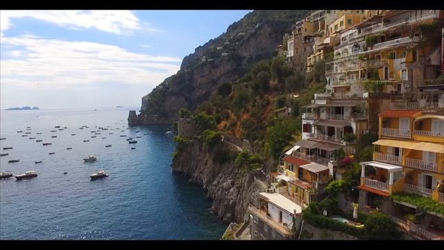 Amalfi Coast, Italy - Drone view, Phantom 3 Standard смотреть онлайн