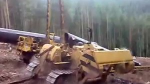 Самый быстрый трубоукладчик