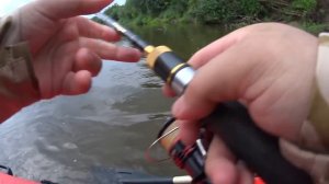 Федя поставил Smith D-Contact и смотрите кого поймал )) Лучшие воблеры на щуку и окуня