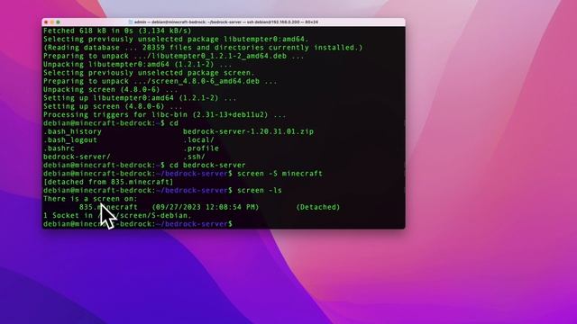 Setting Up the Latest Minecraft Bedrock Server on Linux (Step-by-Step Tutorial for Beginners) смотреть онлайн