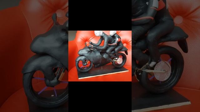 Моя самая большая статуэтка из полимерной глины. Как сделать крупную фигурку ручной работы часть 6. смотреть онлайн