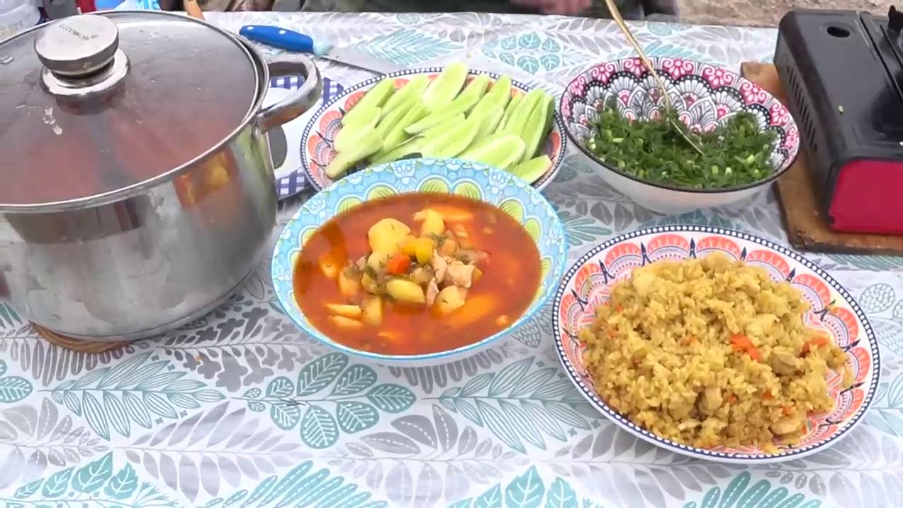 Меню - Готовим вкусно, быстро Венгерский СУП❗ Рис с КУРИЦЕЙ❗ смотреть онлайн