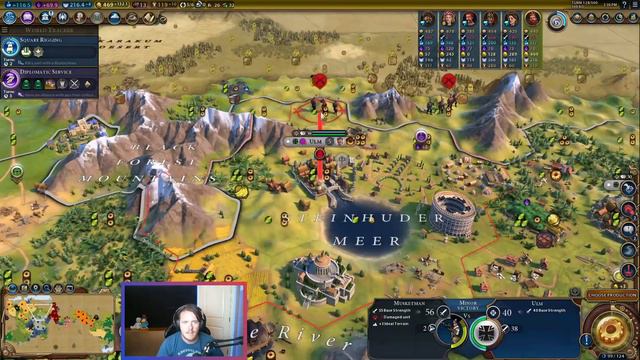 How to Win a Science Victory ON DEITY - Mid Game - Civilization 6 Tutorial - New Frontier Pass смотреть онлайн