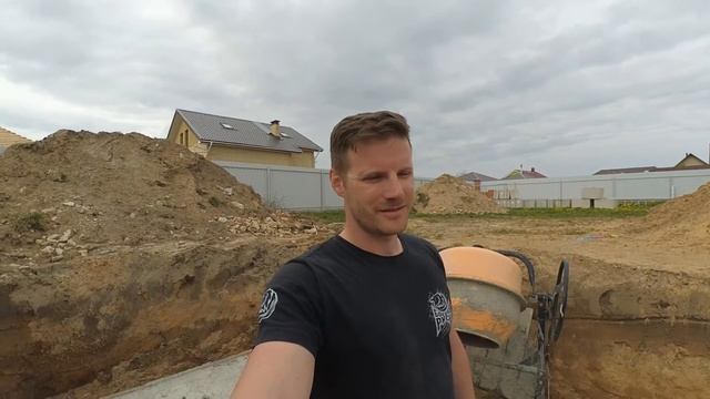 БАССЕЙН ИЗ ФБС БЛОКОВ. 6х3м. ЧАСТЬ 1 смотреть онлайн