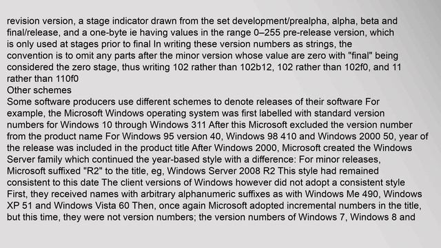 Software versioning смотреть онлайн