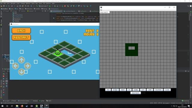 Isometric Tile Game in Kotlin with LibGDX - Part 7 - Level editor and possible solver?? смотреть онлайн