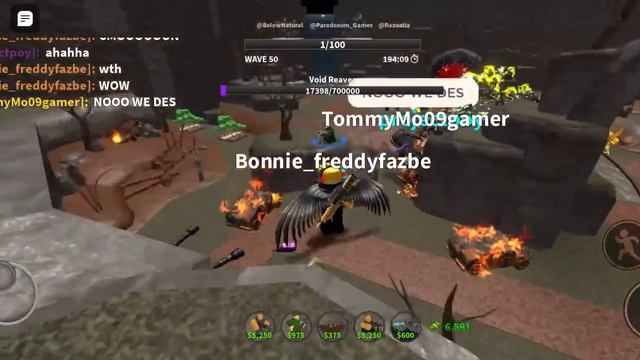 Funny bug in tower defence simulator - ROBLOX bugs! смотреть онлайн