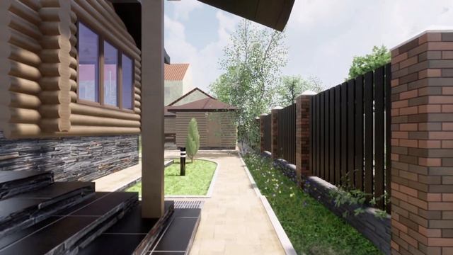 Twinmotion visualization. Визуализация участка и дома в Twinmotion смотреть онлайн