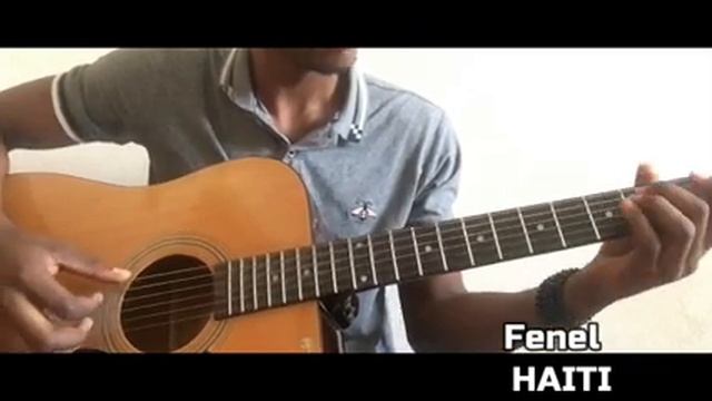 Je t'aime - Lara Fabian - Elev ki nan klas Fingerstyle yo #coursdeguitareenligne смотреть онлайн
