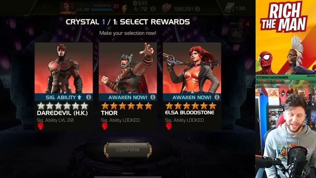 6* Nexus + R4-5 Gem Opening | 100% EOP Carinas Challenge Vol 3 Rewards | Marvel Contest of Champion смотреть онлайн