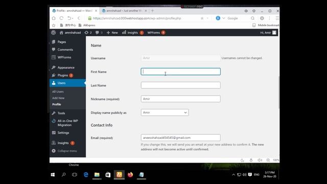 WordPress Tutorials in Hindi / Urdu for Beginners - Dashboard/Admin Panel & Profile смотреть онлайн