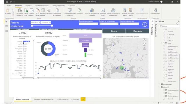 Power BI - визуализация (часть 3)