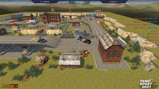 Control vs Critical I Tanki Sport 2021 Season II Qualifiers 3 | 05.05.2021 смотреть онлайн