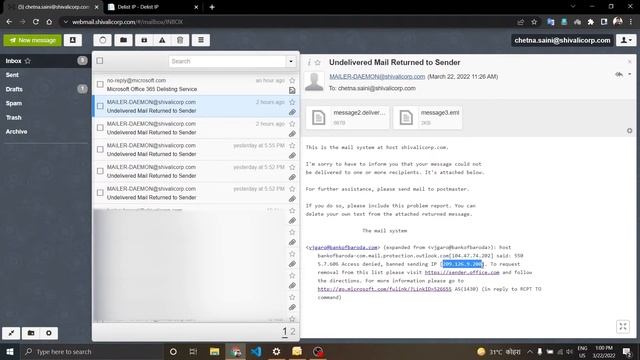 Cyberpanel Rainloop Mail Undelivered issue | How to resolve mail Undelivered returned to sender смотреть онлайн