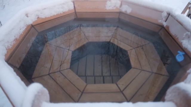 Уличный чан для купания | Чан на дровах смотреть онлайн