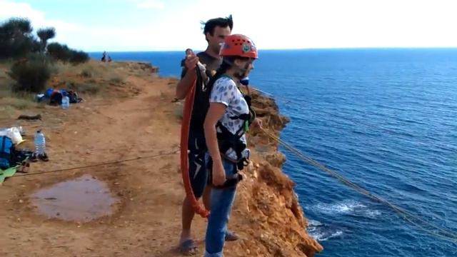 Tanya Lungu Rope Jumping with Skyline X-Team in Crimea смотреть онлайн