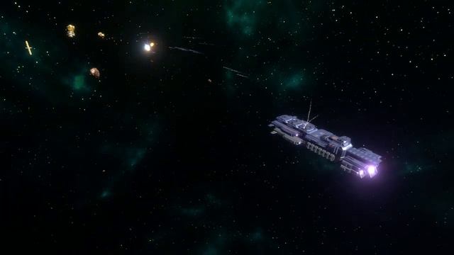 Stellar Warfare: WiP missile intercepting flak! смотреть онлайн