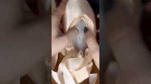 Первый раз пришиваю ленты и резинку на пуанты.