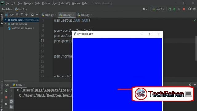 Python turtle tutorial PART 1 ?? смотреть онлайн