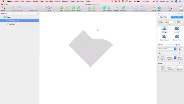 Learn How to Draw a Heart icon In Sketch App смотреть онлайн