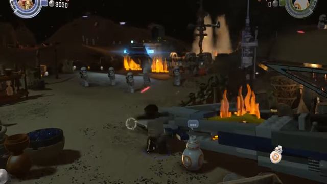 LEGO STAR WARS The Force Awakens#2 Много тупим смотреть онлайн