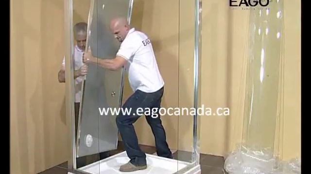 EAGO Steam shower Assembly Video смотреть онлайн
