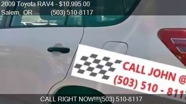 2009 Toyota RAV4 Base 4X4 4dr SUV for sale in Salem, OR 9730 смотреть онлайн
