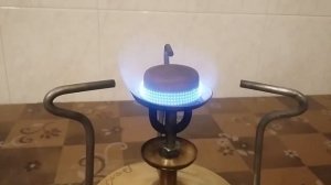 Примус Рекорд 1 с редкой бесшумной горелкой, 1961 года