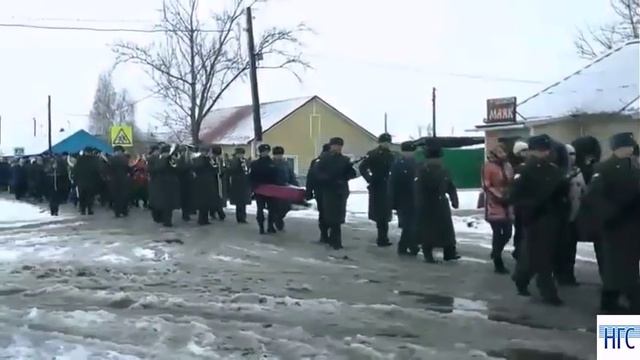 Прощание с жителем Омской области, погибшим в Чечне смотреть онлайн