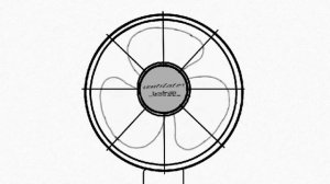 Вентилятор крутится 10 минут (анимация)