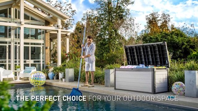 Keter DENALI 150 Storage Deck Box смотреть онлайн