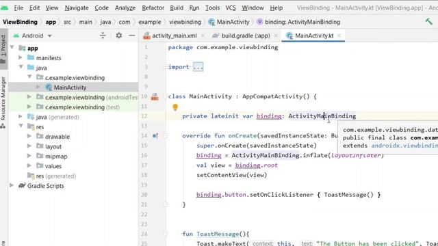 Android - view Binding смотреть онлайн