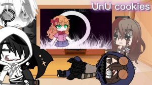 Creepypasta react to afton family || Elizabeth afton|| by UnU cookies) 2/5